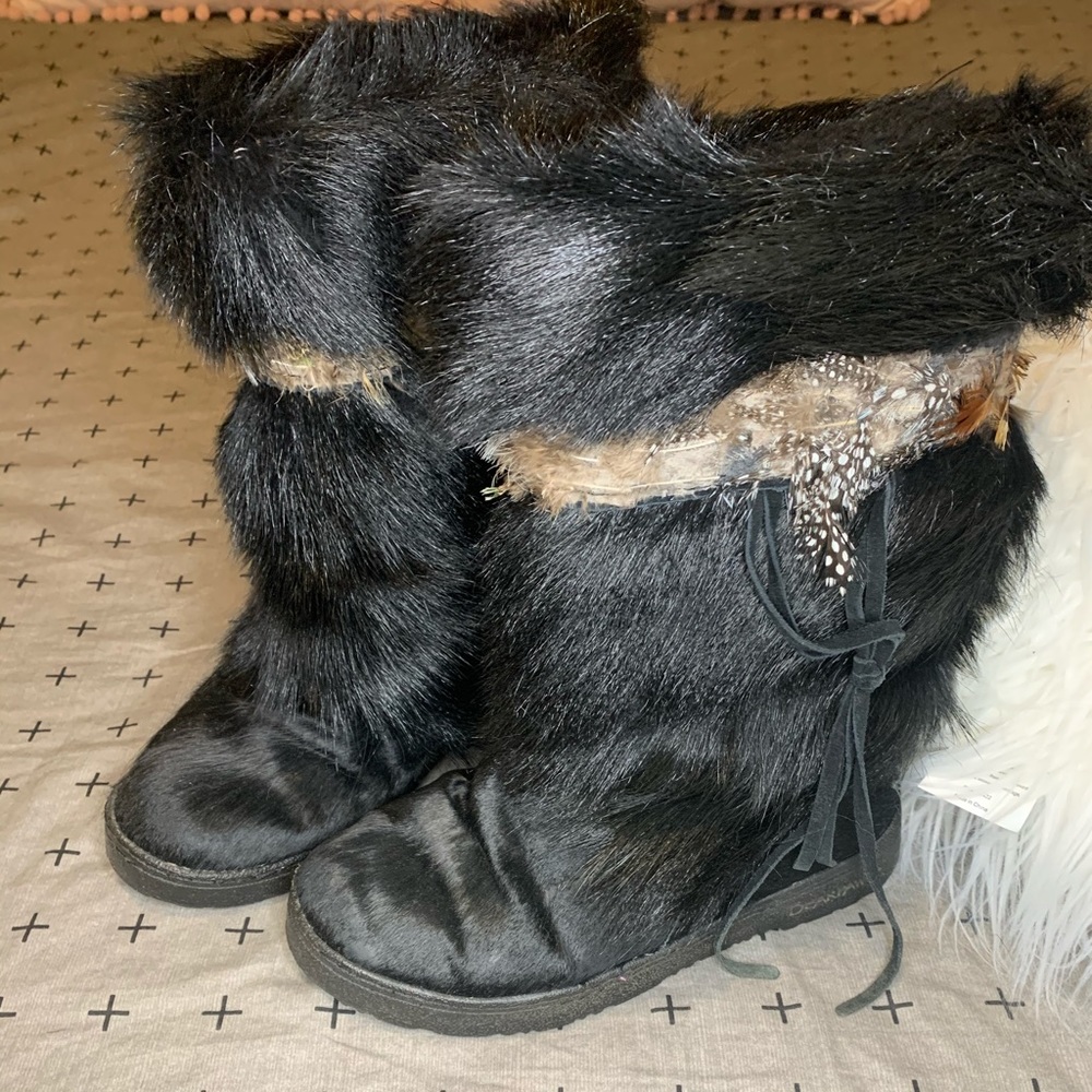 Authentic Sherpa Goat Hair Boots Bearpaw